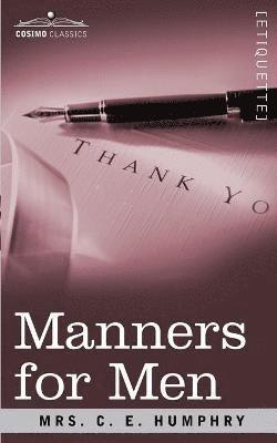 Manners for Men 1