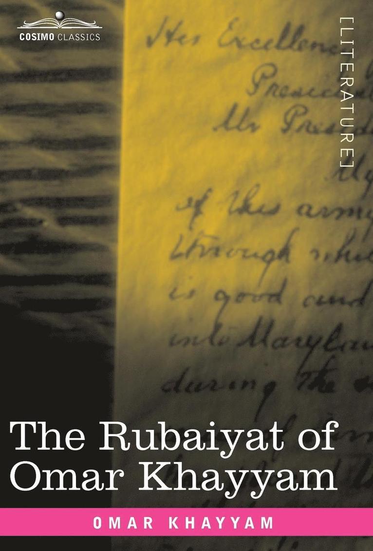 The Rubaiyat of Omar Khayyam 1