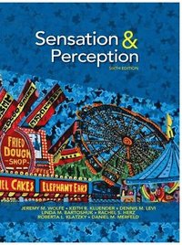 bokomslag Sensation and Perception