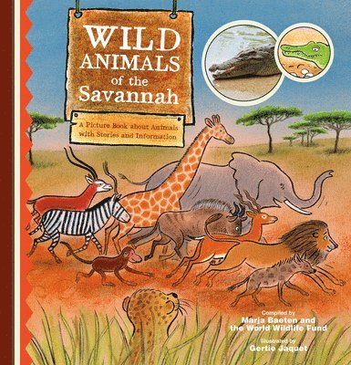 Wild Animals of the Savannah. A Picture Book about Animals with Stories and Information 1