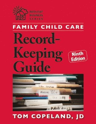 Family Child Care Record Keeping Guide 1