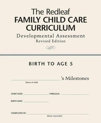 Redleaf Press - The Redleaf Family Child Care Curriculum Developmental Assessment [10-Pack], Häftad