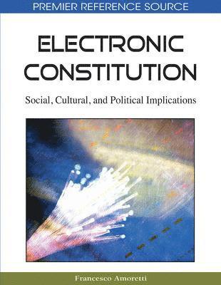 Francesco Amoretti - Electronic Constitution, Inbunden
