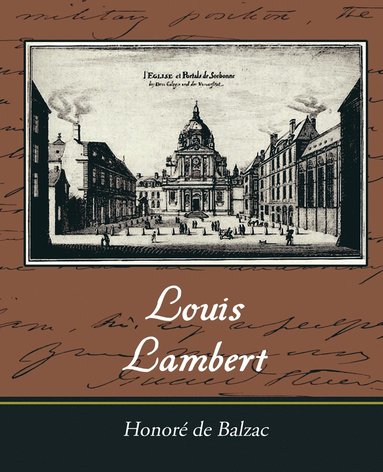 bokomslag Louis Lambert