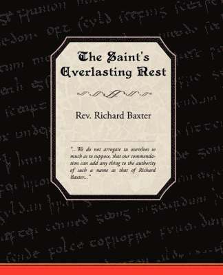 The Saint's Everlasting Rest 1