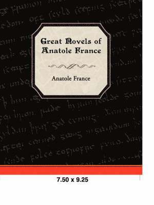 bokomslag Great Novels of Anatole France