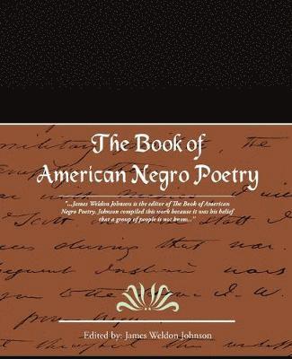 Book of American Negro Poetry