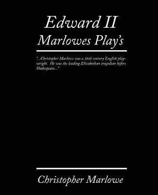 bokomslag Edward II. Marlowe's Plays