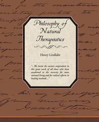 bokomslag Philosophy of Natural Therapeutics
