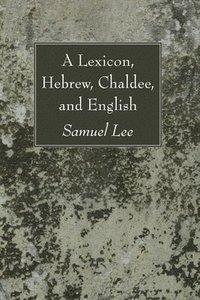 bokomslag A Lexicon, Hebrew, Chaldee, and English