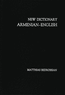 bokomslag New Dictionary Armenian-English