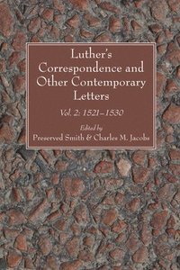 bokomslag Luther's Correspondence and Other Contemporary Letters