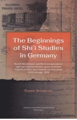 bokomslag Beginnings of Shii Studies in Germany