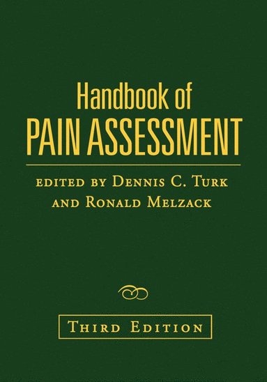 bokomslag Handbook of Pain Assessment, Third Edition