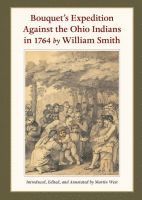 bokomslag Bouquet's Expedition Against the Ohio Indians in 1764 by William Smith