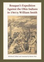 bokomslag Bouquets Expedition Against the Ohio Indians in 1764 by William Smith