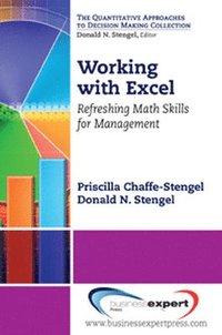 bokomslag Working with Excel: Refreshing Math Skills for Management