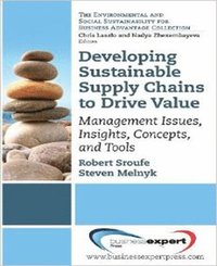 bokomslag Developing Sustainable Supply Chains to Drive Value: Management Issues, Insights, Concepts, and Tools
