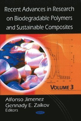 bokomslag Recent Advances in Research on Biodegradable Polymers & Sustainable Composites