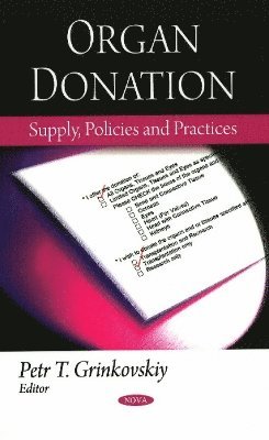 bokomslag Organ Donation