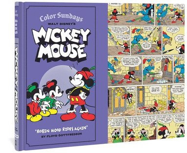 Floyd Gottfredson, Gary Groth, David Gerstein - Walt Disney's Mickey Mouse Color Sundays "Robin Hood Rides Again", Inbunden