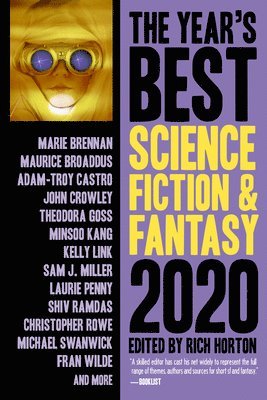 bokomslag The Year's Best Science Fiction & Fantasy 2020 Edition