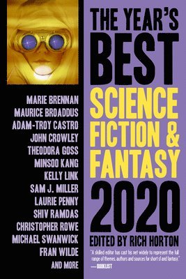 bokomslag Year's Best Science Fiction & Fantasy 2020 Edition