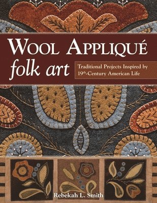 Wool Appliqu Folk Art 1