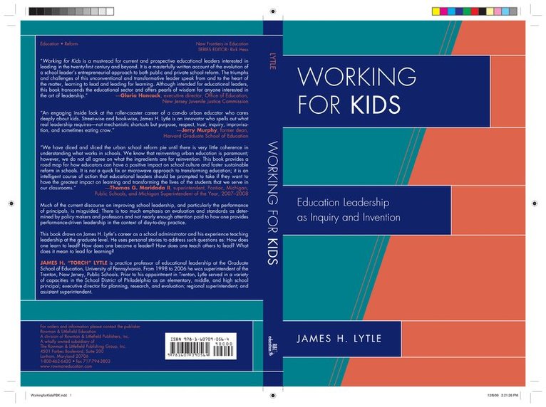 James H. Lytle - Working for Kids, Häftad