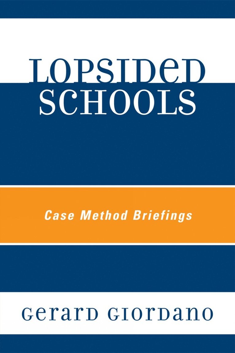 Gerard Giordano - Lopsided Schools, Inbunden