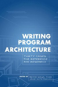 bokomslag Writing Program Architecture