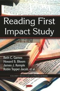 bokomslag Reading First Impact Study