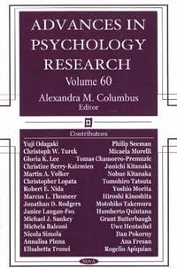 bokomslag Advances in Psychology Research