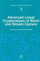 Anne Canteaut - Advanced Linear Cryptanalysis of Block and Stream Ciphers, Inbunden