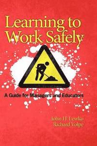 bokomslag Learning to Work Safely