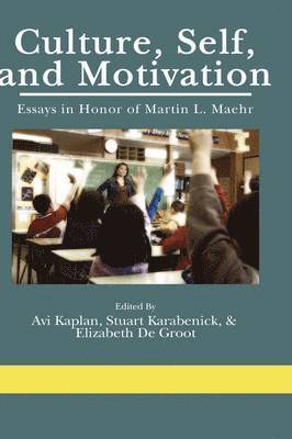 Avi Kaplan, Stuart A. Karabenick, Elizabeth de Groot, Elisabeth De Groot - Culture, Self, and Motivation, Inbunden