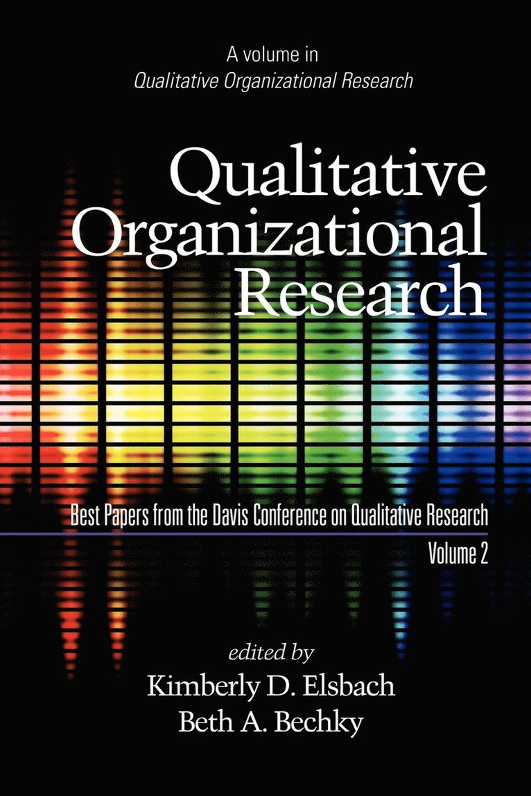 Qualitative Organizational Research v. 2 1