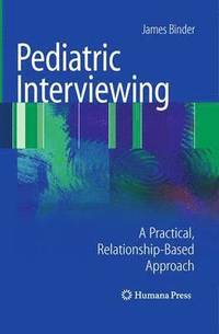 bokomslag Pediatric Interviewing