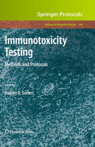 Rodney R. Dietert - Immunotoxicity Testing, Inbunden
