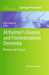 bokomslag Alzheimer's Disease and Frontotemporal Dementia