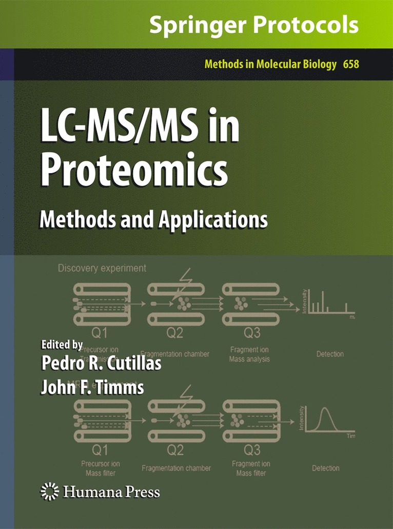 Pedro R. Cutillas, John F. Timms, Pedro R Cutillas, John F Timms - LC-MS/MS in Proteomics, Inbunden