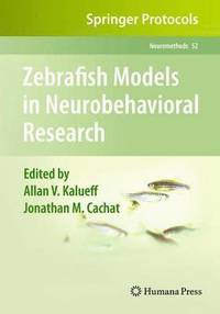 bokomslag Zebrafish Models in Neurobehavioral Research