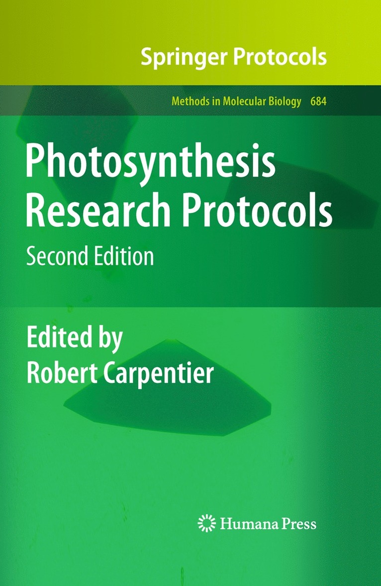 Photosynthesis Research Protocols