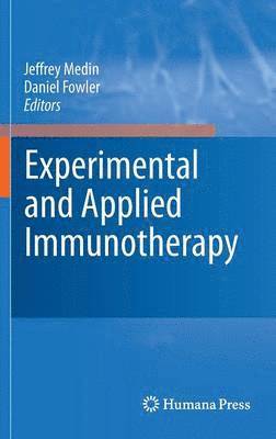 Experimental and Applied Immunotherapy 1