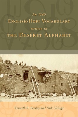 bokomslag 1860 English-Hopi Vocabulary Written in the Deseret Alphabet