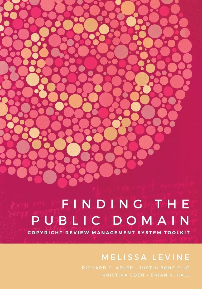 Finding the Public Domain 1