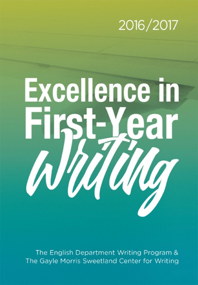 Dana Nichols - Excellence in First-Year Writing 2016/2017, Häftad