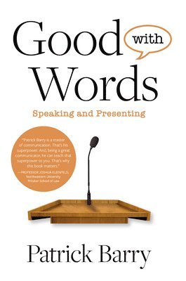 Patrick Barry - Good with Words, Häftad