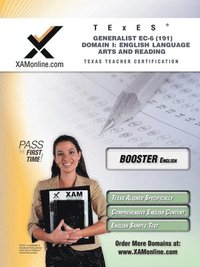 bokomslag TExES Generalist Ec-6 191 English Language Arts and Reading Boost Edition