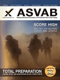 bokomslag ASVAB Armed Services Vocational Aptitude Battery Study Guide